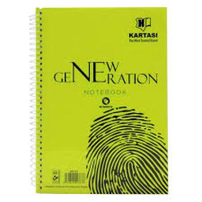 Kartasi Side Spiral Note Book A5